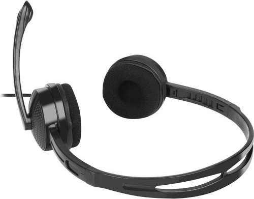 Kufje me mikrofon Natec Canary NSL-1295, Stereo, 2x3.5mm, E zezë