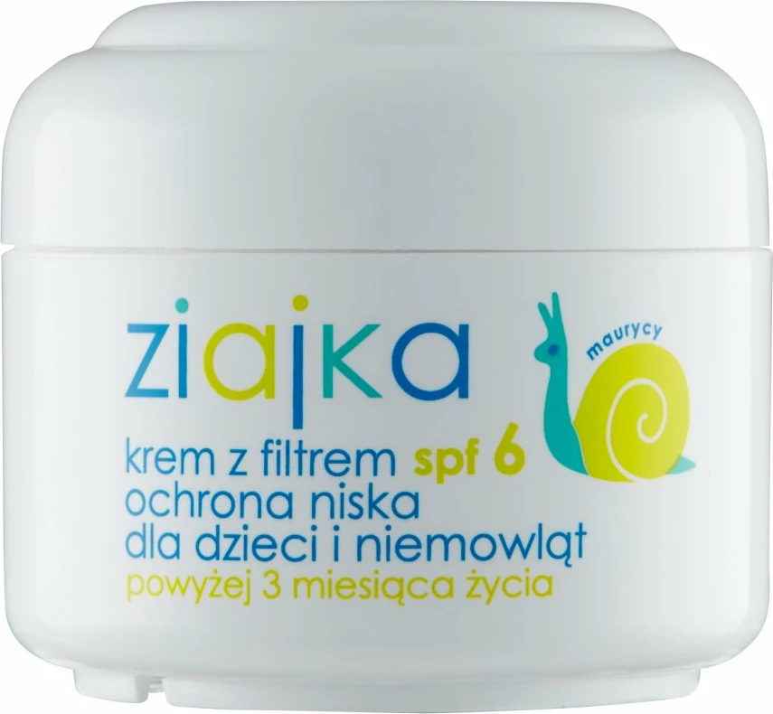 Krem për diell për fëmijë Ziaja Ziajka SPF6, 50ml