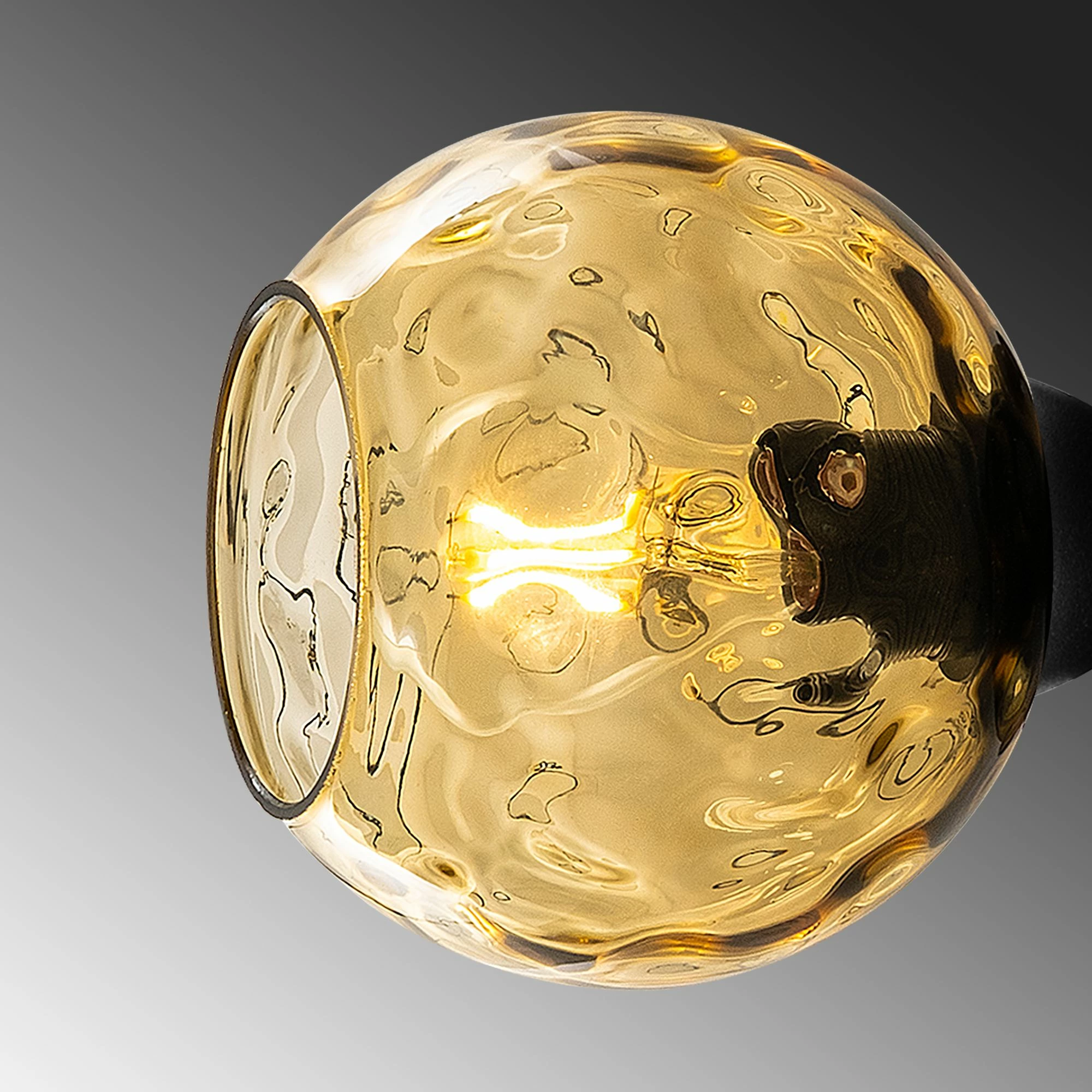 Llambë dyshemeje Opviq, Benek - 15 - 14534, e verdhë dhe e zezë