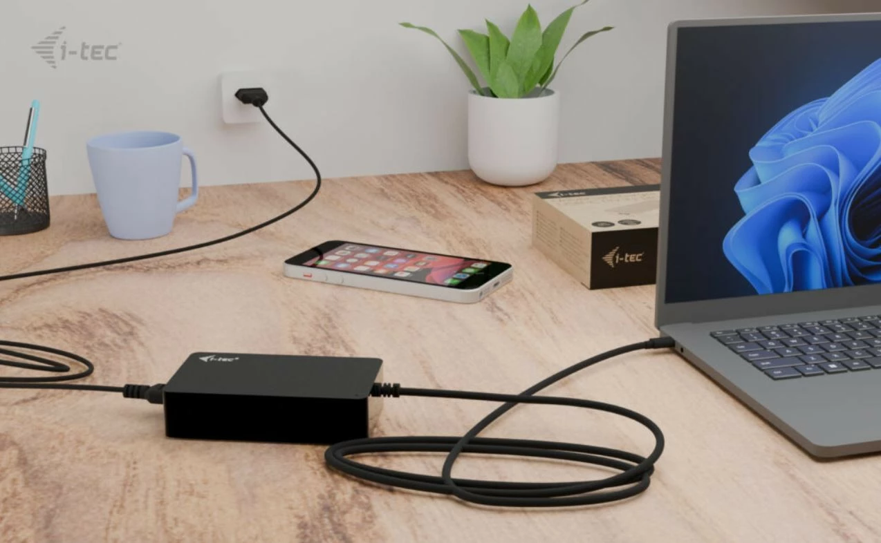 Karikues universal i-tec CHARGER-C140W, 140 W, USB-C, i zi