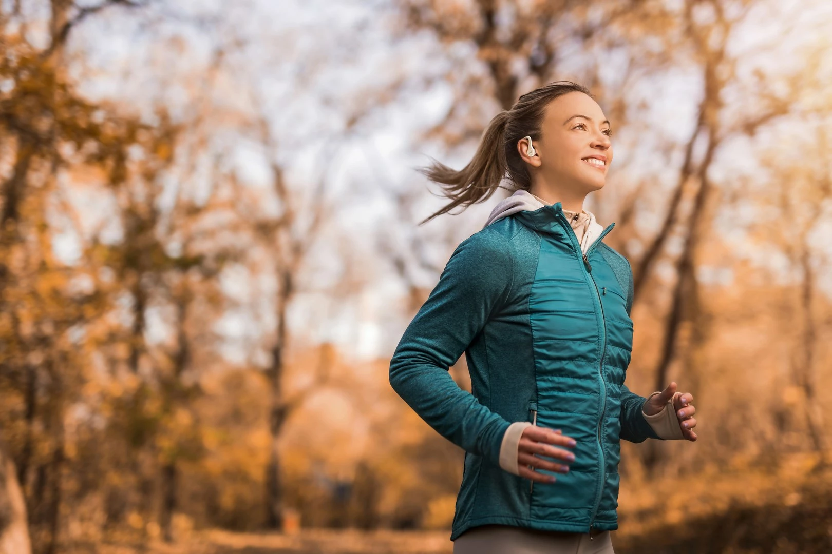 Kufje JVC HA-EC25TWU True Wireless, me ear-hook, të bardha