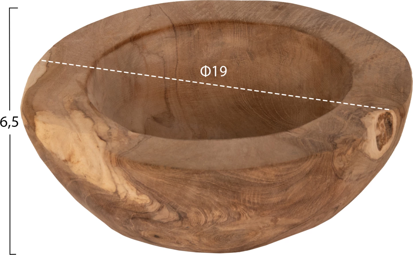 Enë dekorative Teak, Yoki, e kaftë