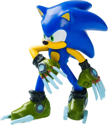 Figurinë koleksionuese P.M.I. Sonic Prime, Gaming Heroes, 5-pack + 1 fletë sticker 6.5 cm, assorted (S1)