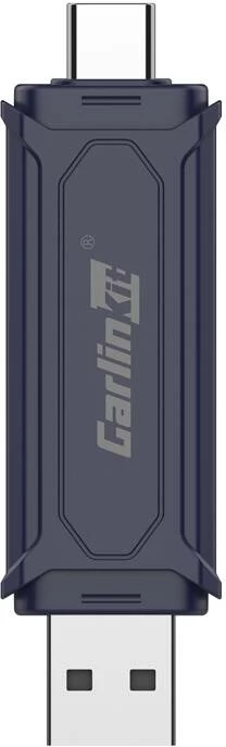 Adapter wireless Carlinkit MINI PRO për CarPlay/Android Auto, USB-C, Gri