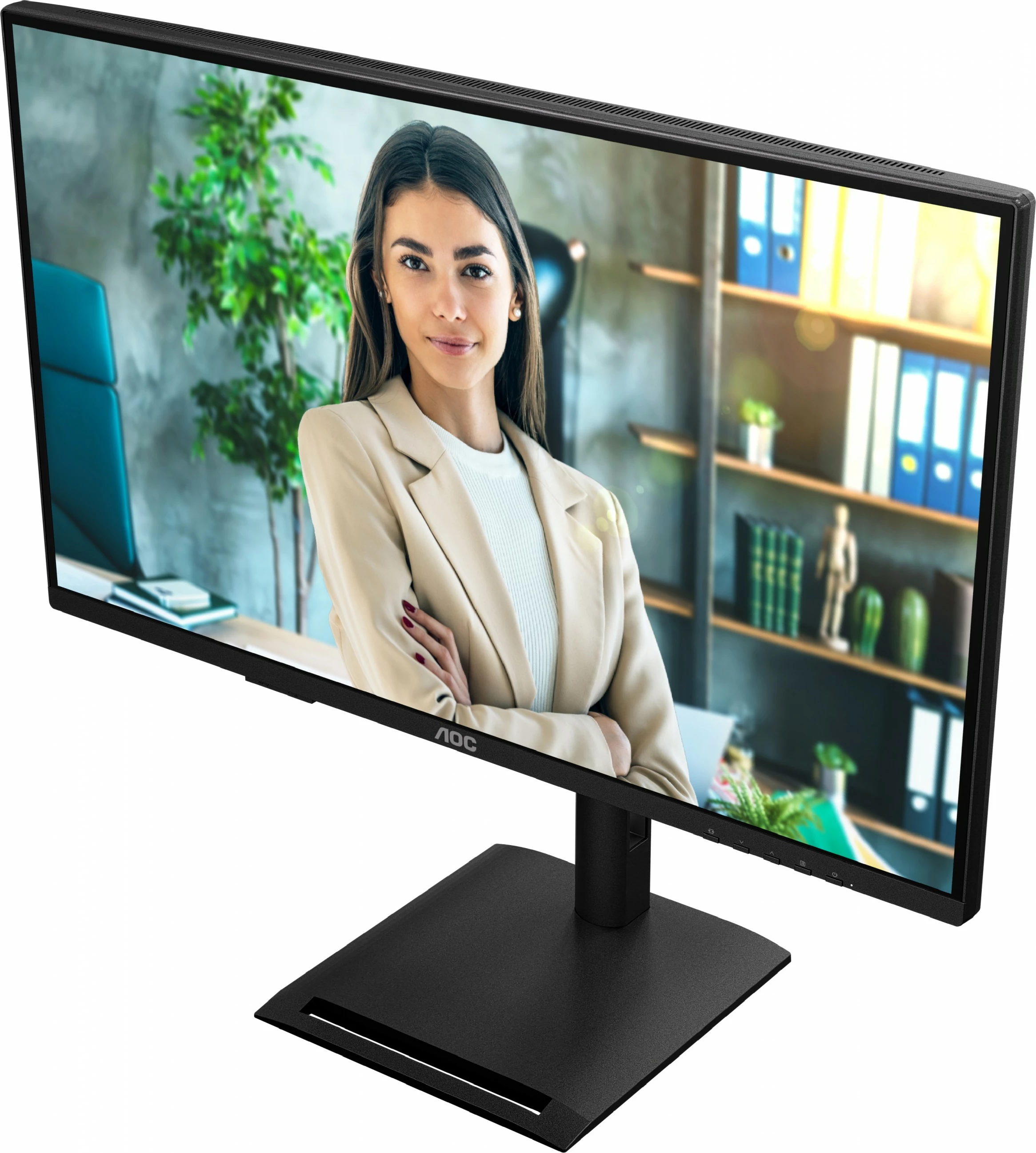 Monitor AOC Q27P4U 27 inç, 2xHDMI+DP+USB, e zezë