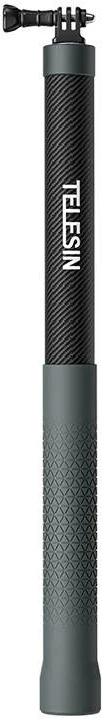 Selfie stick Telesin GP-MNP-300-3, 3m, fibra karboni, për kamera dhe telefona, i zi
