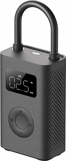 Kompresor ajri portativ Xiaomi Portable Air Compressor 2, me bateri 2000 mAh, presion max 10.3 bar, ekran digjital, set i plotë, zi