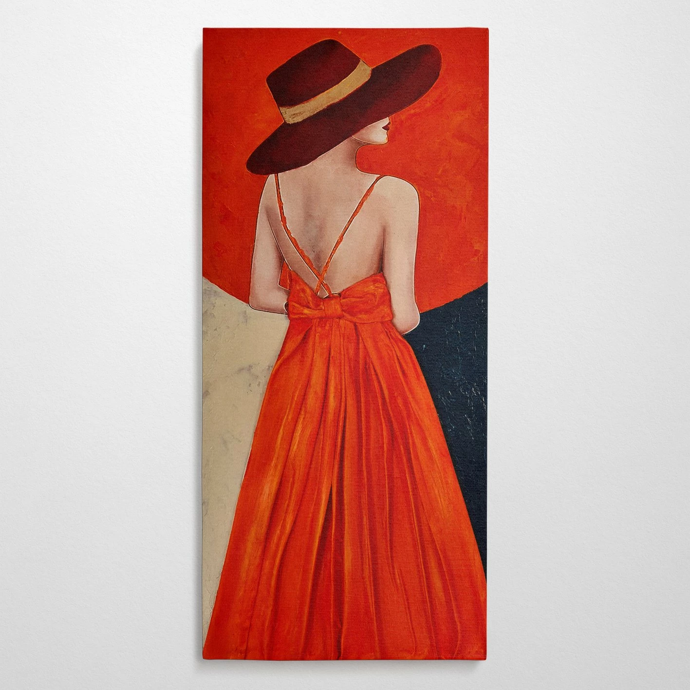 Pikturë dekorative me vaj, Wallity, OPL2002214282 - 60140, shumëngjyrëshe, 60x140cm
