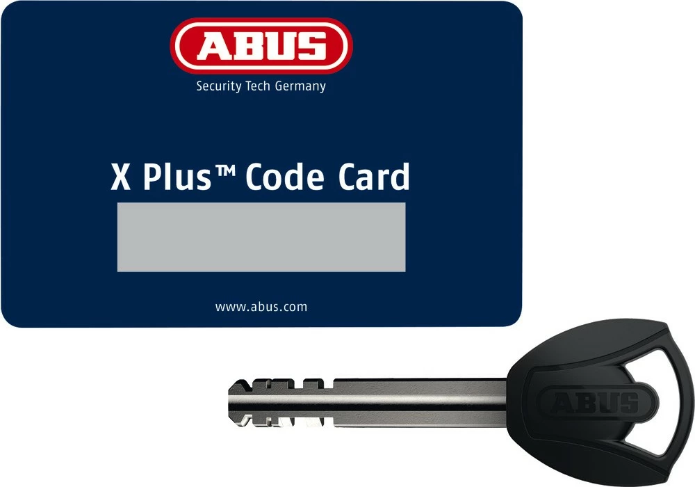 Zinxhir sigurie për biçikletë ABUS GRANIT Power XS 67/105HB50, 1200mm, zi/kuqe
