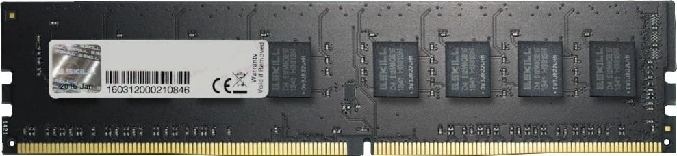 RAM Memorje G.Skill Value F4-2666C19S-8GNT 8GB DDR4 2666MHz CL19, e zezë