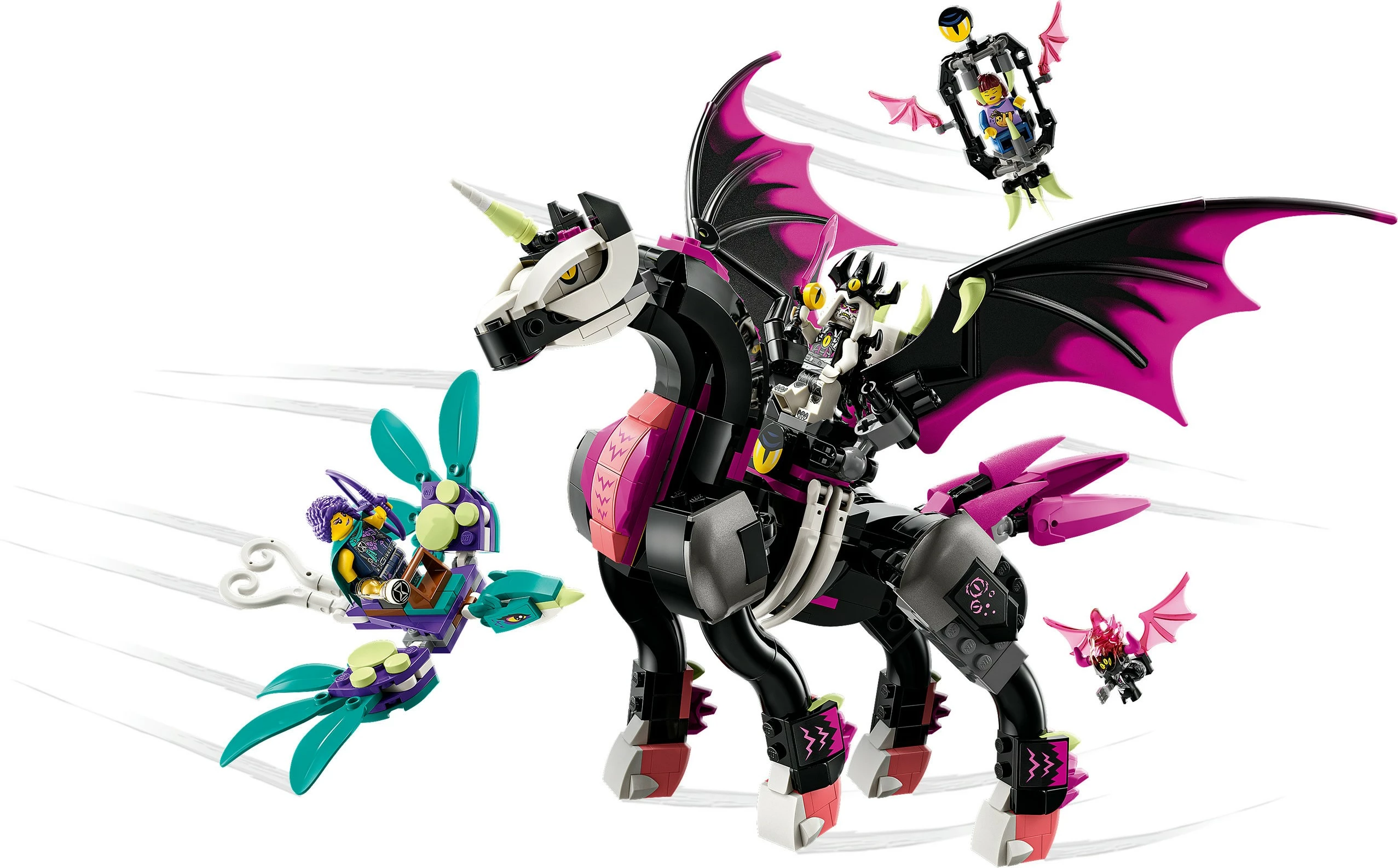 Set ndërtimi LEGO DREAMZzz Pegasus Flying Horse, 482 pjesë, shumëngjyrësh