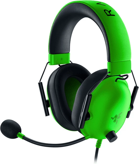Kufje gaming Razer BlackShark V2 X RZ04-03240600-R3M1, me mikrofon, me kabllo 3.5 mm, e gjelbër