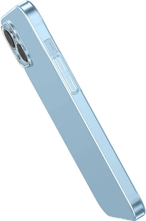 Mbështjellës Baseus Crystal Series për iPhone 14 Plus me xham të temperuar, Transparent