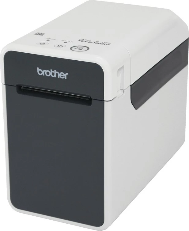 Printer etiketash Brother TD-2130N, 300x300 DPI, 152.4 mm/sec, lidhje me kabllo, e zezë/gri