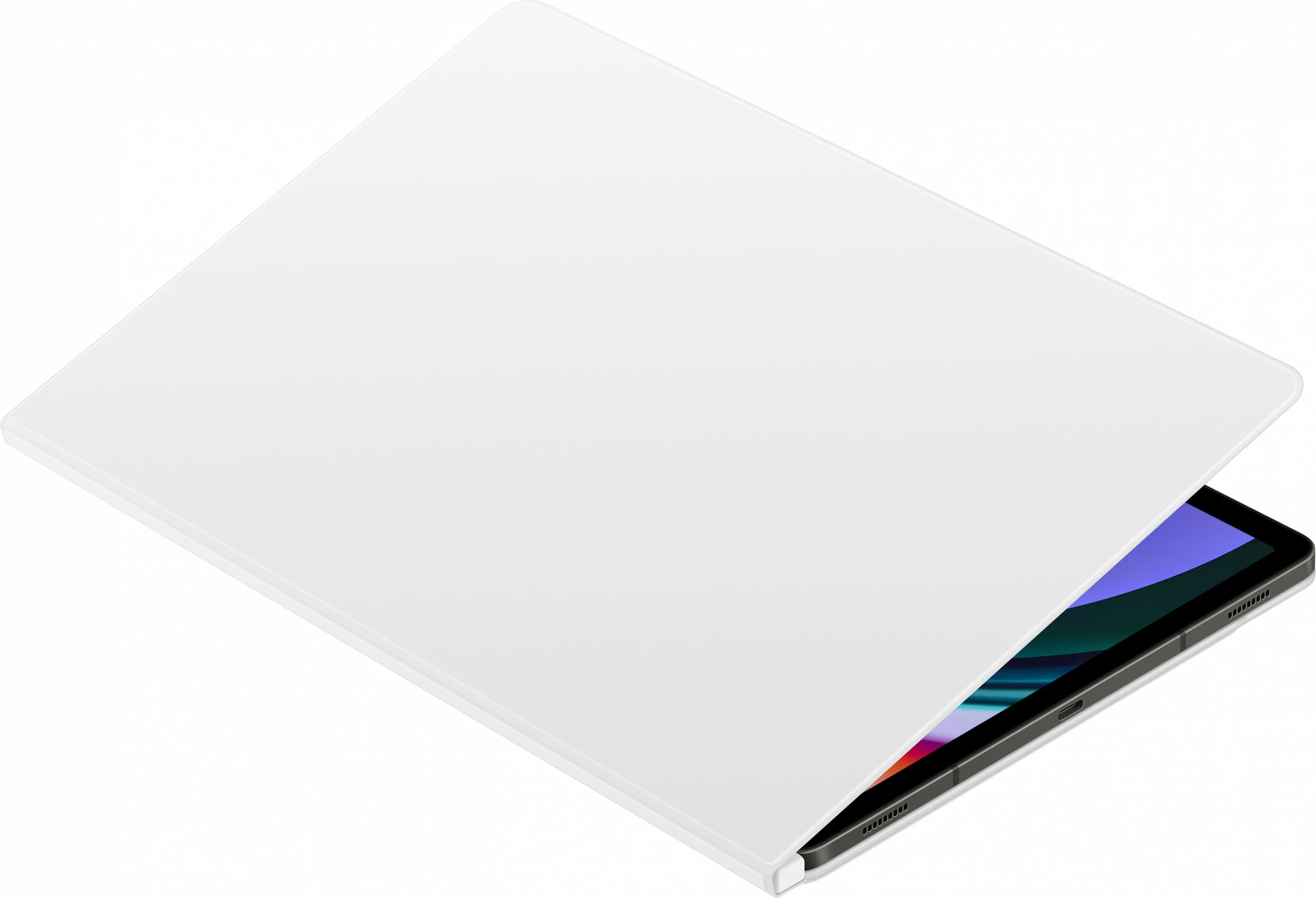 Mbështjellës Samsung Galaxy Tab S9+, Flip case, 31.5 cm, Bardhë