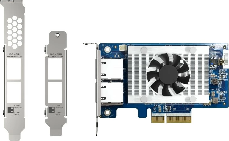 Kartë rrjeti QNAP QXG-10G2T-X710, PCI Express, 1000 Mbit/s