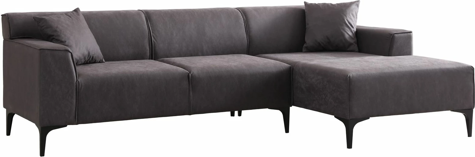 Këndare Petra R, ngjyrë antracit, Atelier del Sofa