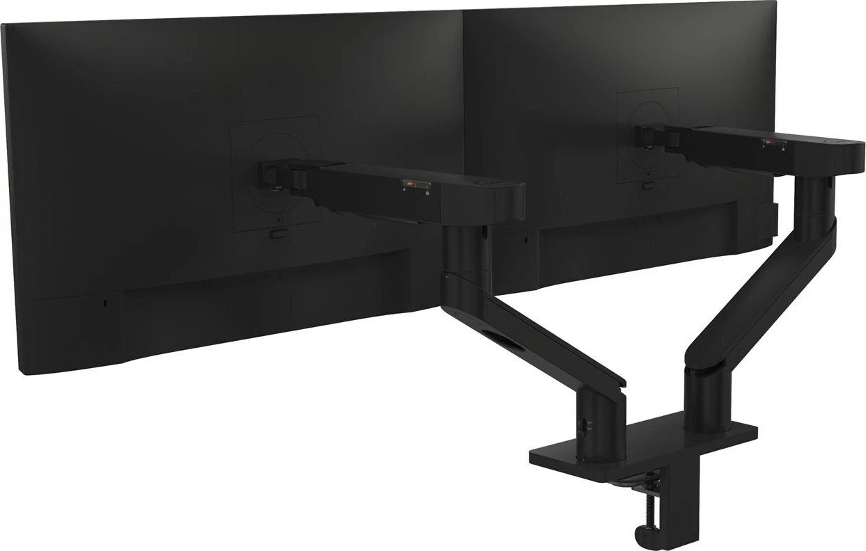 Krah monitori i dyfishtë Dell MDA20, i zi