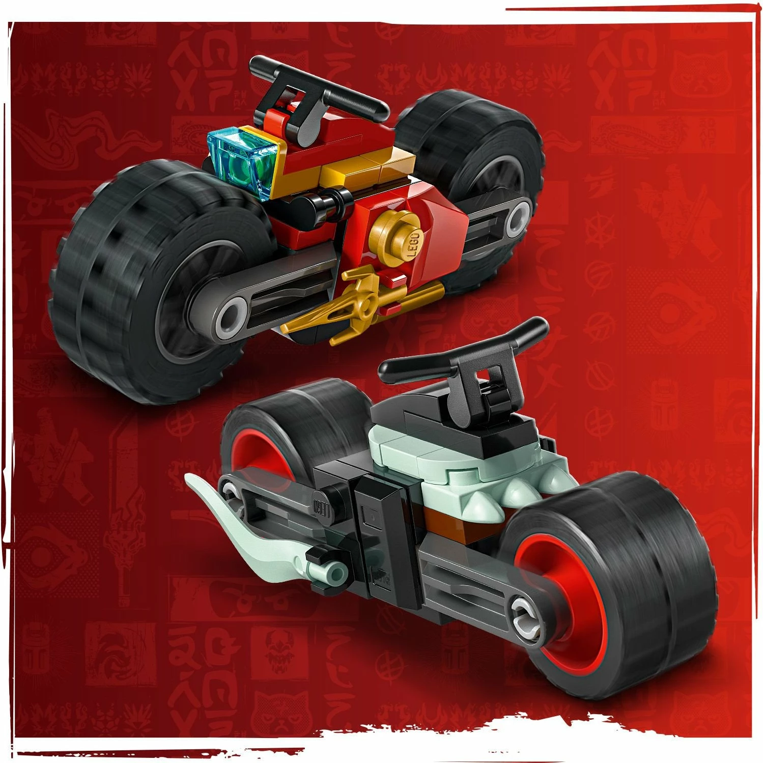 Set LEGO NINJAGO Kai's Motorcycle Race 71838, 79 copë, 6+