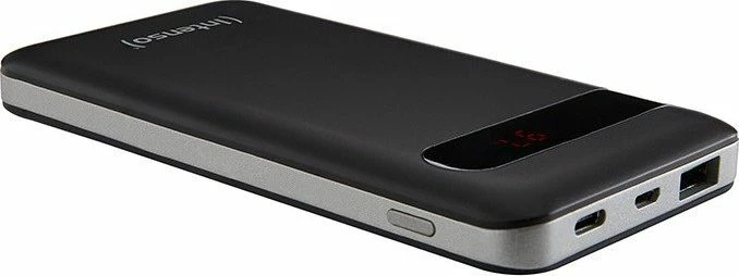 Powerbank Intenso PD10000 10000mAh me display, PD/QC 3.0, e zezë
