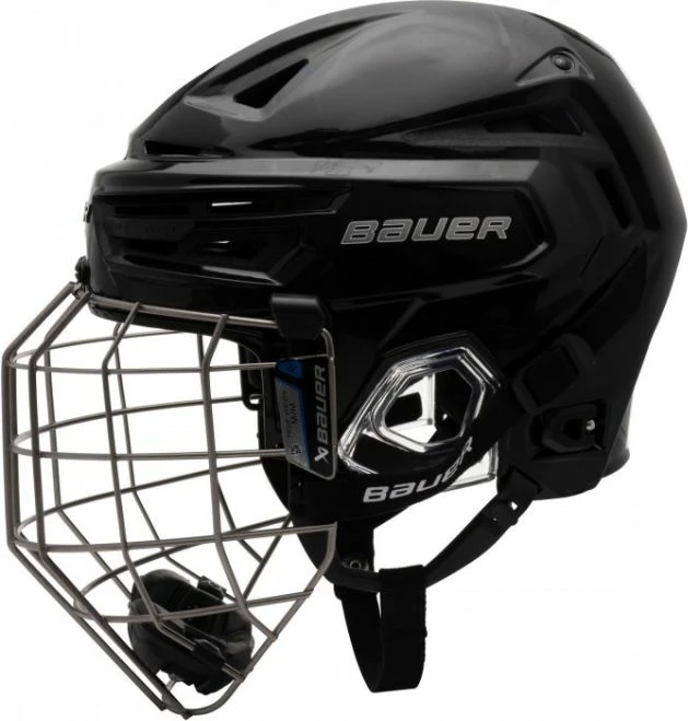 Helmetë hokeji Bauer, unisex, e zezë