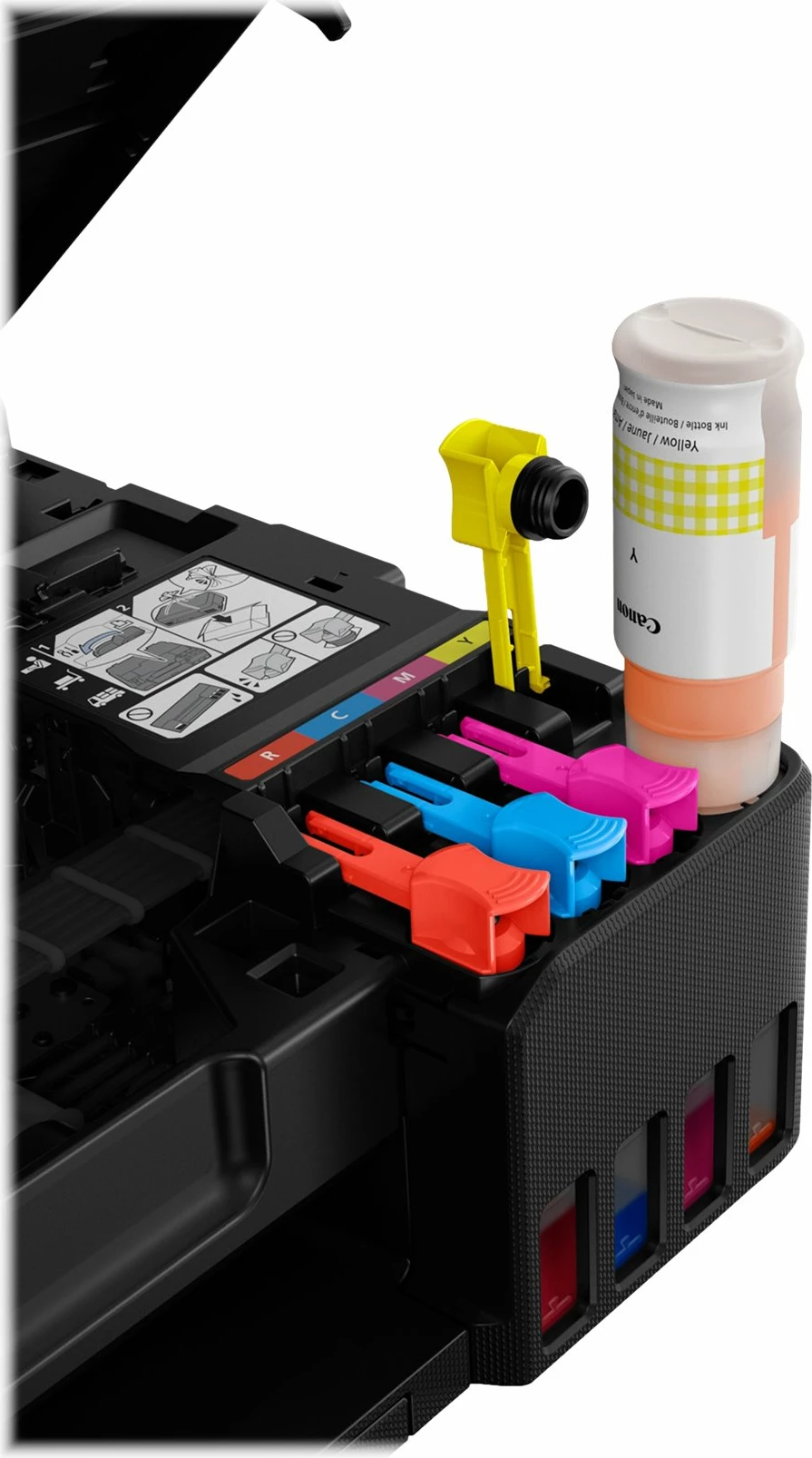 Printer multifunksional Canon PIXMA G640, inkjet, 6-bojë, Wi-Fi, i zi