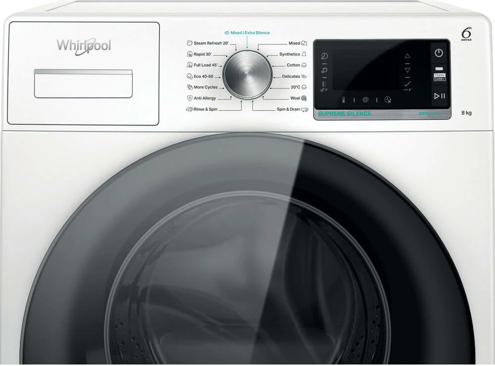 Makinë larëse Whirlpool W6X W845WB EE 8kg 1400rpm klasa B, e bardhë