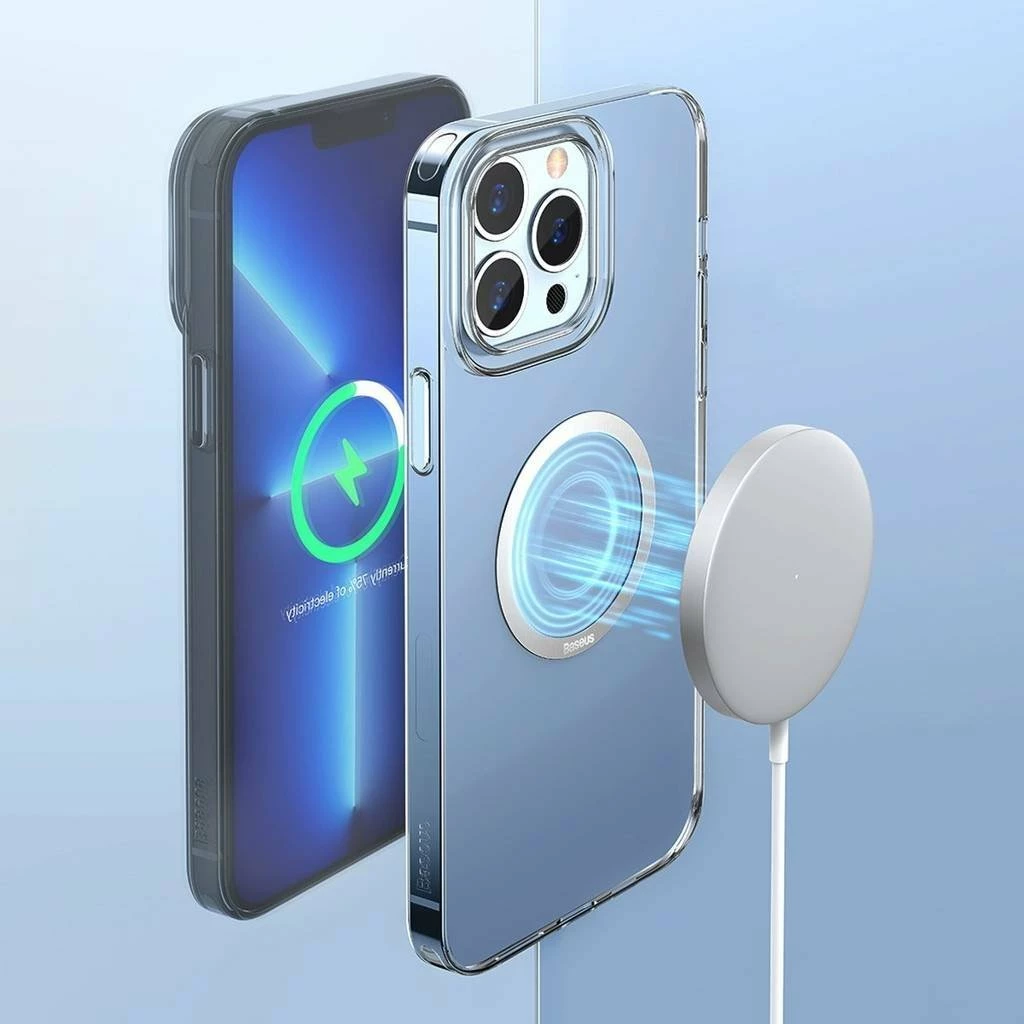 Unazë magnetike Baseus Halo MagSafe PCCH000001, 2 copë, e zezë