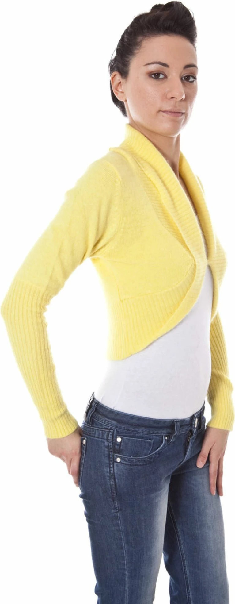 Xhemper DATCH shrug femra, e verdhë