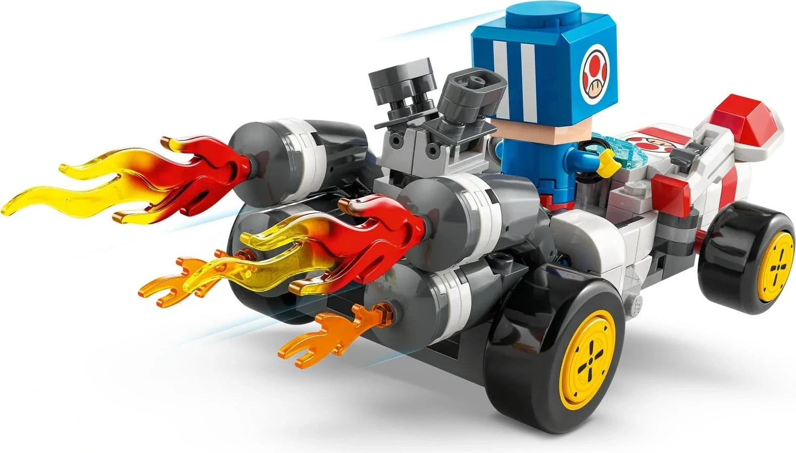Set LEGO Super Mario 72035 Mario Kart - Garazha e Toad
