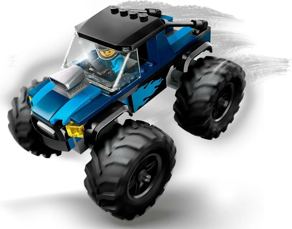 Set LEGO City Monster Truck 60402, 148 pjesë, Blu