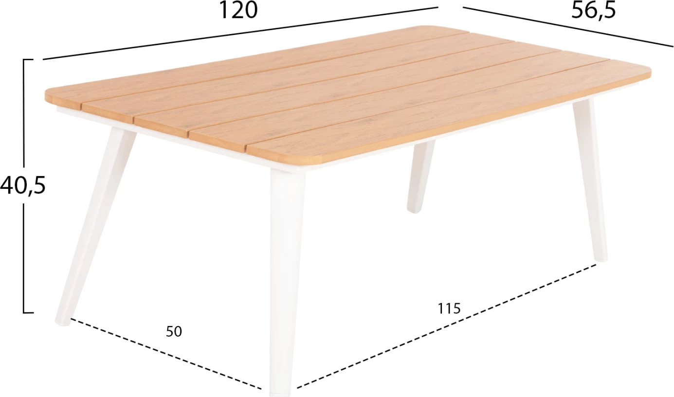 Set ulëse për kopsht MAERLY, i bardhë/antracit