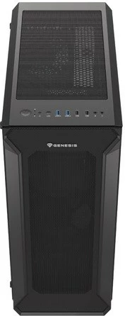 Kasë Genesis Irid 505 V2, Midi Tower, ATX/Micro ATX/Mini ITX, e zezë