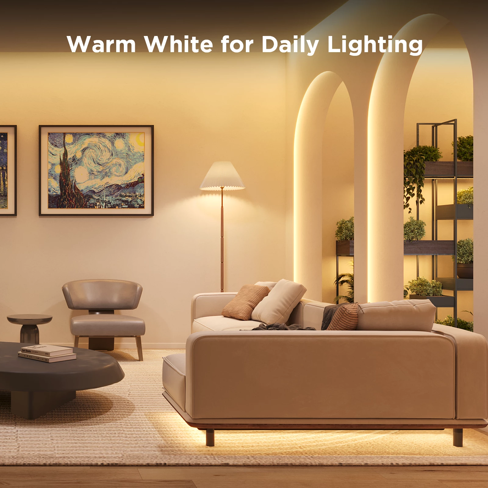 Shirit LED RGBIC Govee Strip Light S 10m, Wi‑Fi