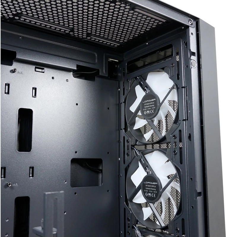 Kasë LC-Power LC-810B-ON, Midi Tower, ATX, EATX, micro ATX, Mini-ITX, e zezë