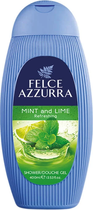 Xhel për dush për femra Felce Azzurra Mint & Lime 400ml