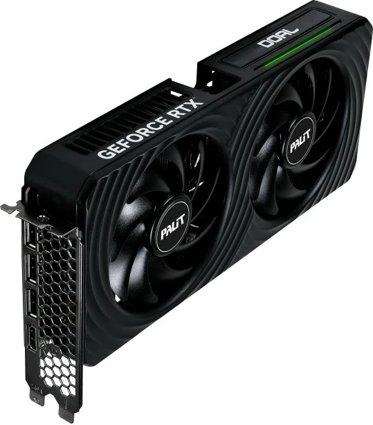 Kartelë grafike Palit RTX 5060 Dual OC 8GB GDDR7 e zezë