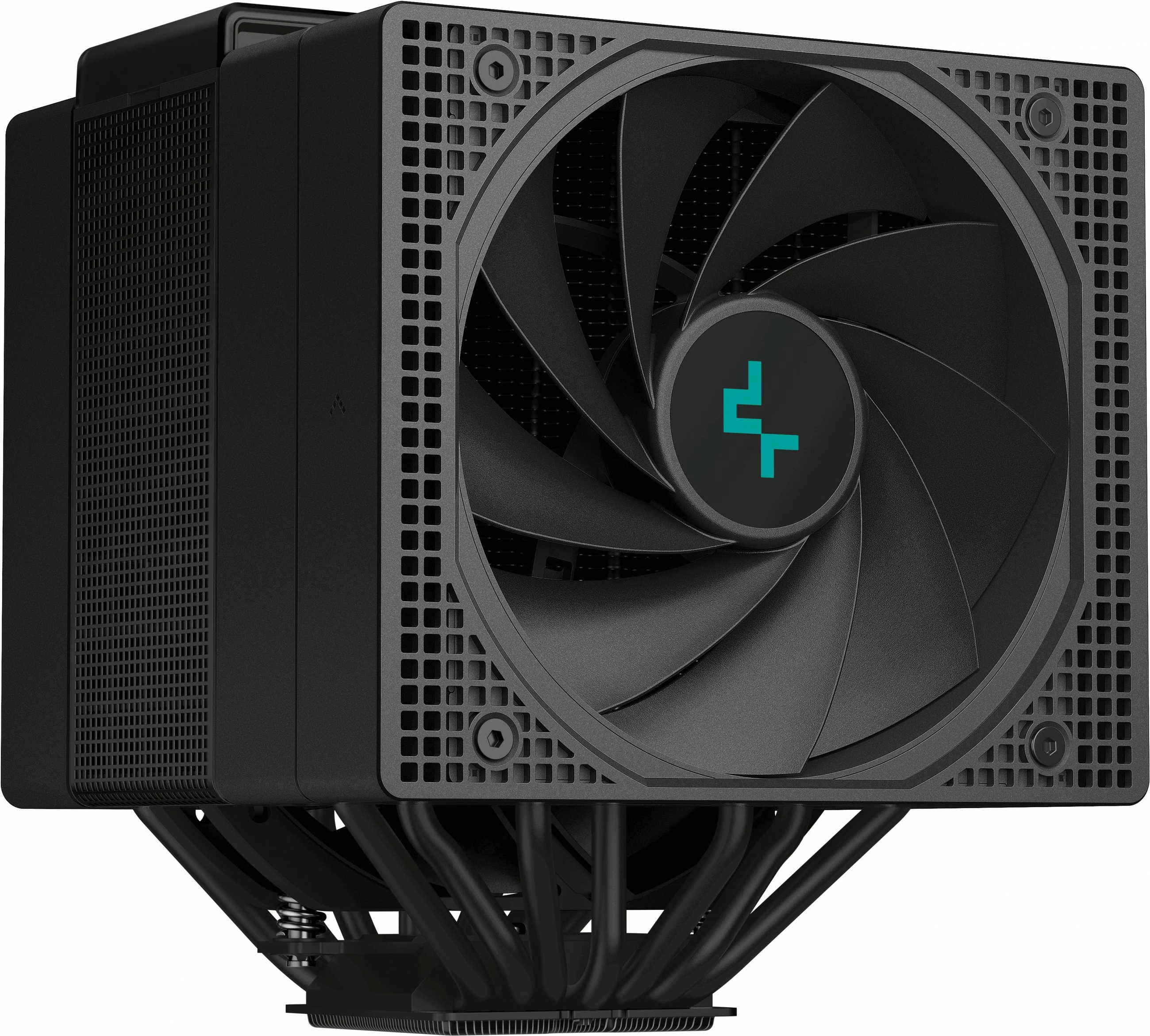 Kasë ftohëse Deepcool ASSASSIN IV VC VISION, 2 ventilatorë, ekran digjital, 300W TDP, e zezë