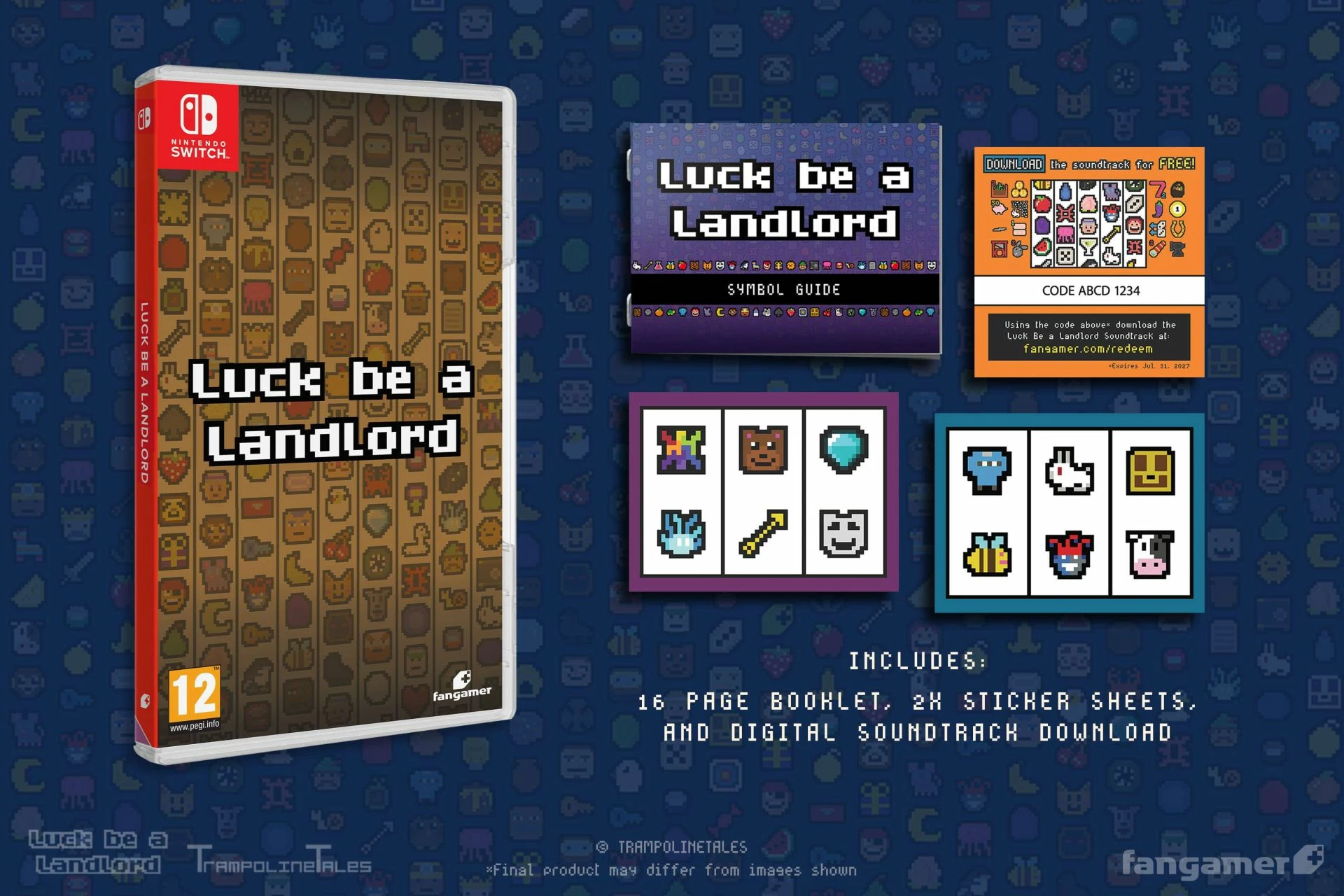 Lojë për Nintendo Switch, Fangamer, Luck Be A Landlord, PEGI 12