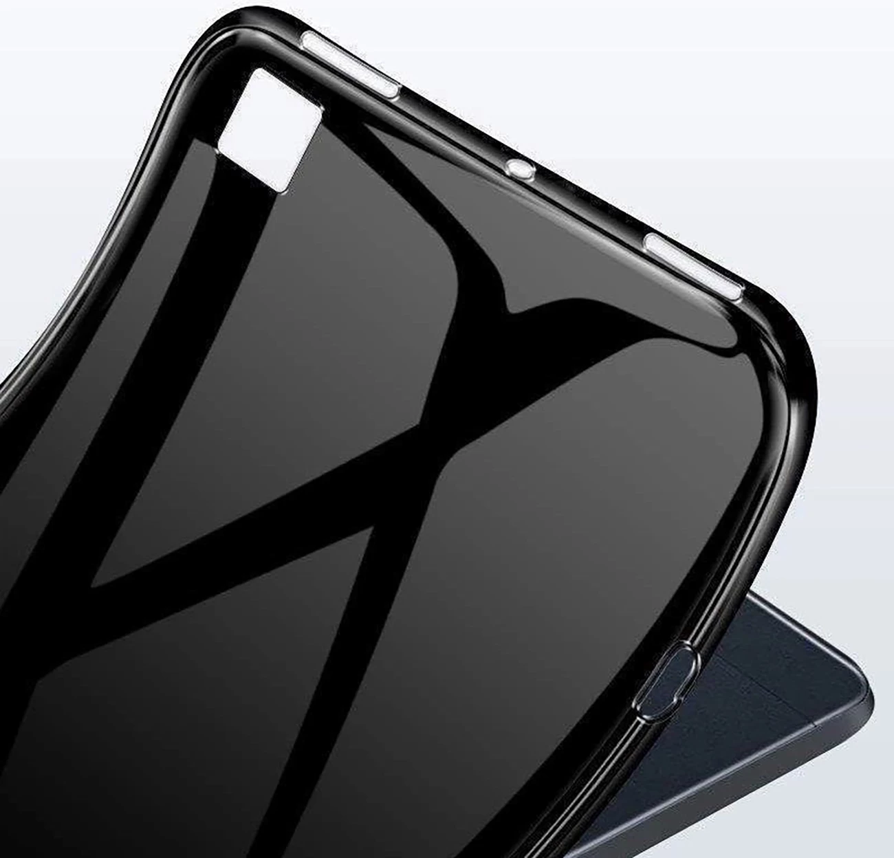 Mbështjellës i hollë Hurtel për iPad Pro 11'' 2024, TPU, i zi