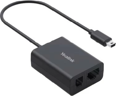 Modul elektronik Yealink EHS62 për kufje, i zi