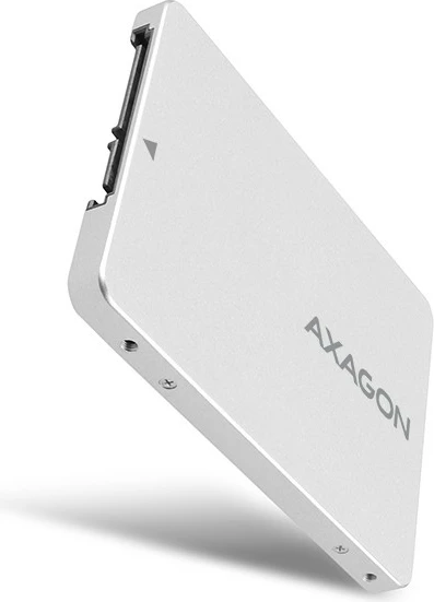 Kasë e brendshme AXAGON RSS-M2SD për SSD M.2 SATA, 2.5", Argjend