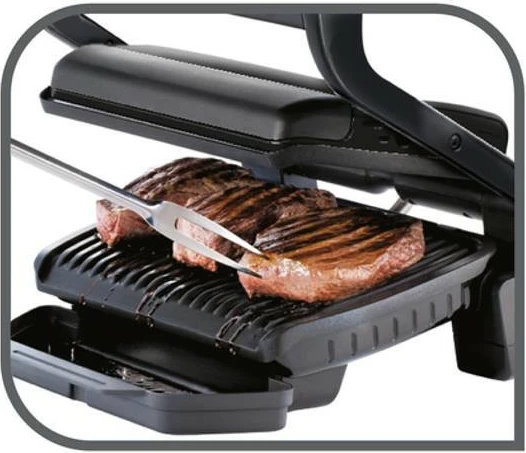 Grill elektrik Tefal GC705816, Touch, 600 cm², Ngjyrë e zezë