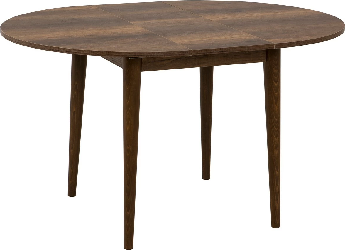 Tavolinë me karrige, zgjatshme, 5 copë, Skye Decor Vina 0701, ngjyrë arre, gri