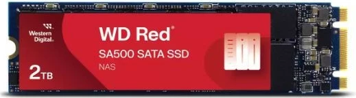 SSD Western Digital WD Red SA500, 2TB, M.2 2280, i kuq
