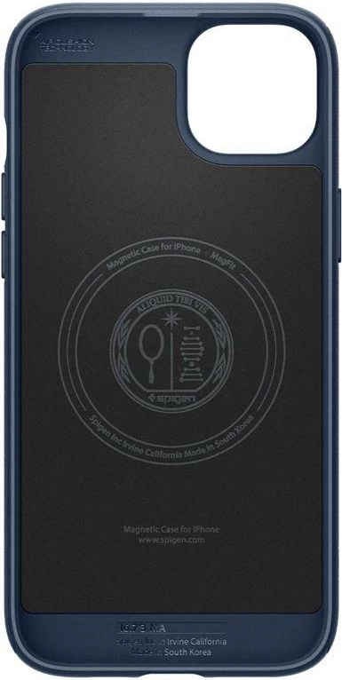 Mbështjellës Spigen Mag Armor me MagSafe për iPhone 15 Plus, Blu