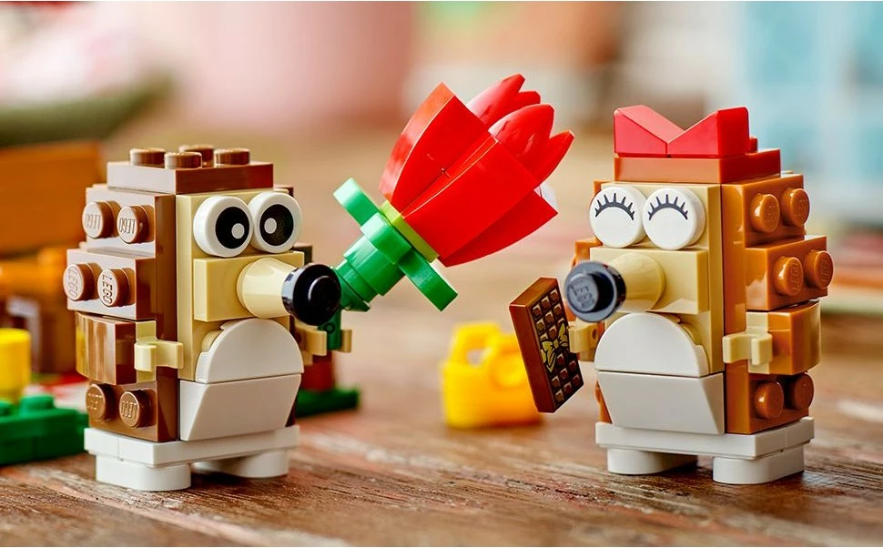 Set ndërtimi LEGO 40711, Igel und ihr Picknick-Date, shumëngjyrësh