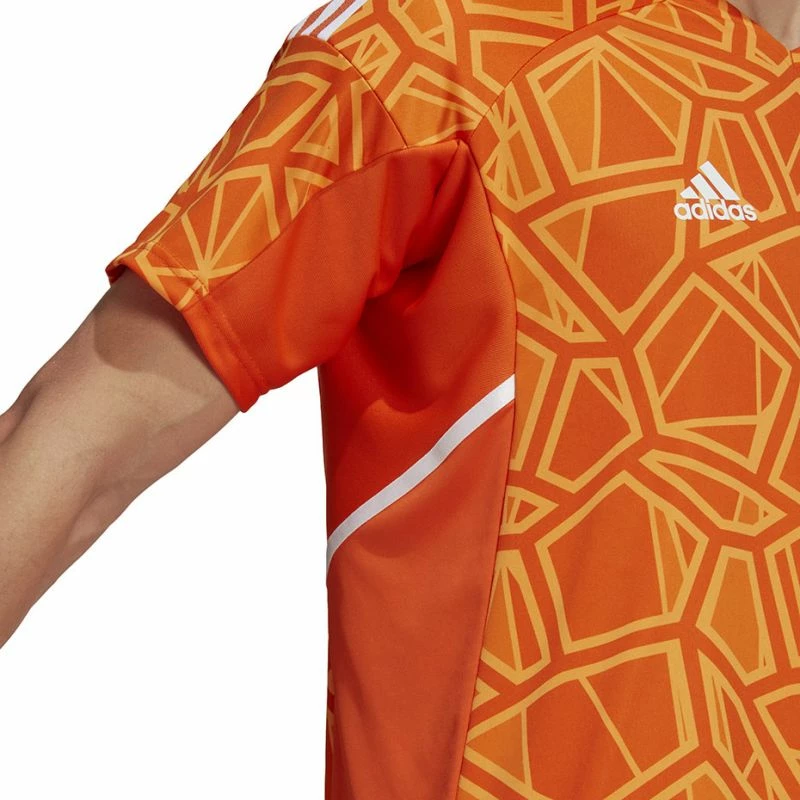 Fanellë adidas Condivo 22 për portier, me mëngë të shkurtra, portokalli