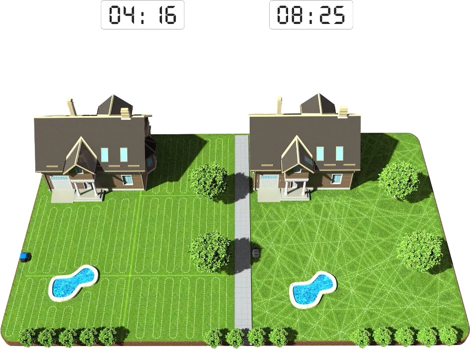 Kositëse bari robotike HOOKII Neomow S, WiFi + 4G, e kaltër/hiri