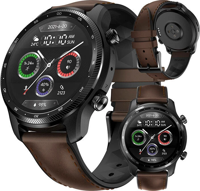 Smartwatch Mobvoi TicWatch Pro 3 Ultra LTE, 1.4", 8GB, Shadow Black